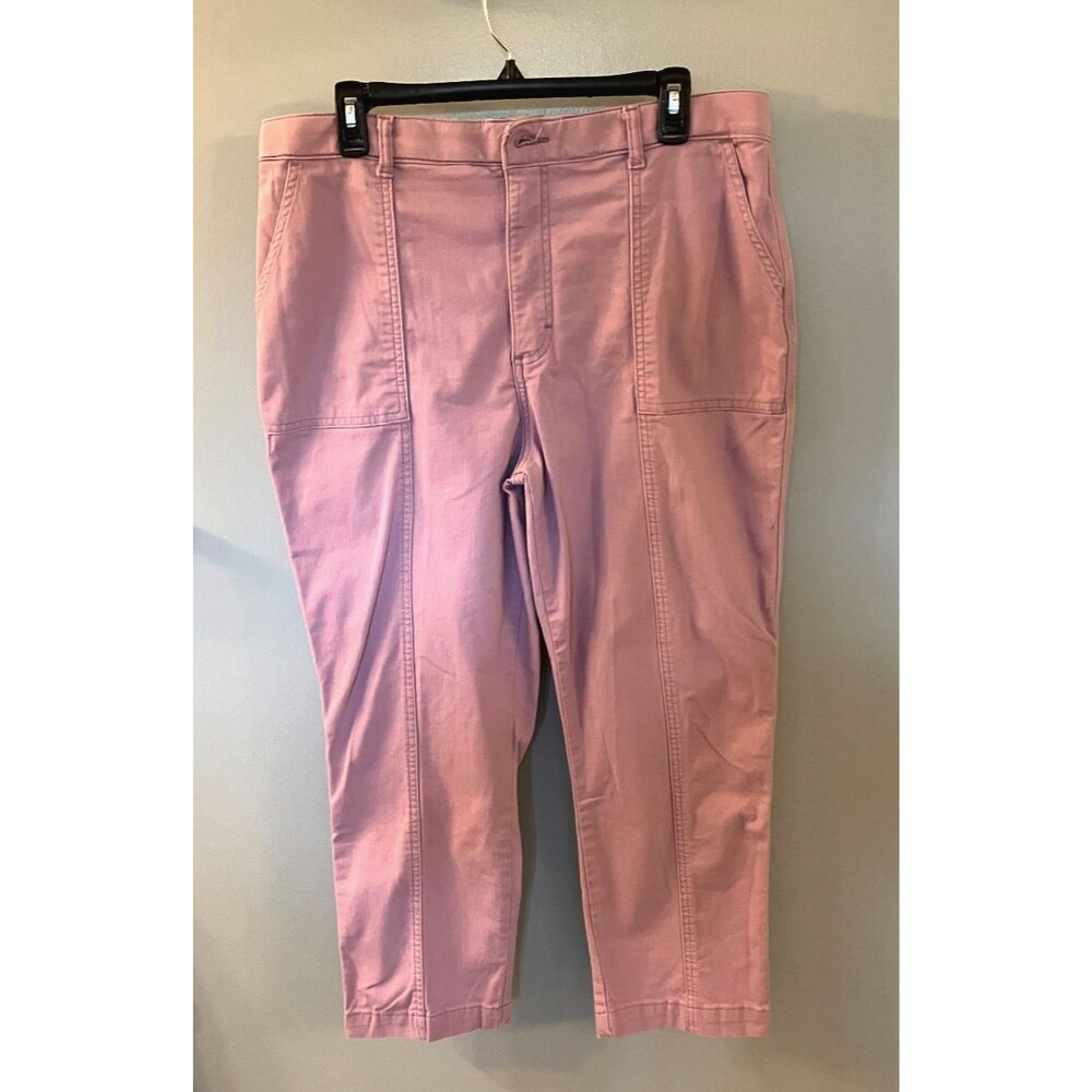 Lee Womens Sz 14 Medium Regular Straight Leg High Rise Jeans Lilac